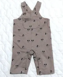 petit main ミッキーマウス柄ロンパース 70