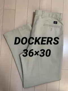 DOCKERS ドッカーズ 2タック チノパン ベージュ 36×30 USA製