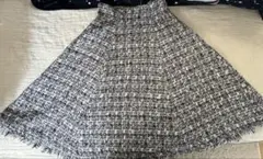 ツイード フレアスカート サイズ36
