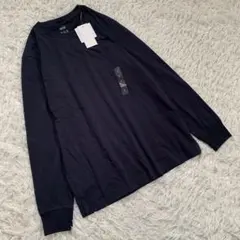 UNIQLO ユニクロ (S) タグ付き ロングTシャツ 長袖 AIRism