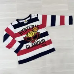 .*様 ヒステリックミニ «90» ボーダーロゴ miniちゃん 長袖 ロンT