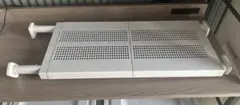 突っ張り棚★メッシュ★マットホワイト★棚★