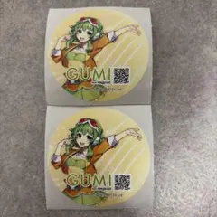GUMI from Megpoid 丸型ステッカー 2枚セット