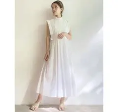 【新品タグ付き】snidel ベストレイヤードワンピース