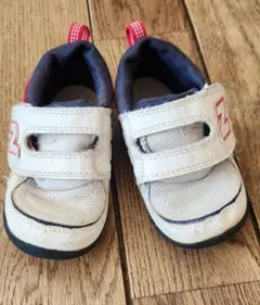 New Balance キッズスニーカー ホワイト/ネイビー/レッド　14cm