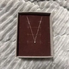 ete ピンクゴールドシンプル V字型 ネックレス