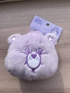 ティーズファクトリー ケアベア カラビナ付きぬいぐるみ ファスナーポーチ