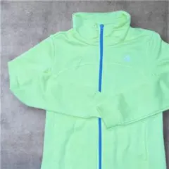 【美品】adidas アディダス climalite ジャケット イエロー Lのサムネイル