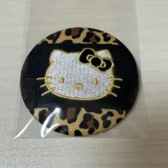 ハローキティ 刺繍 缶バッジ