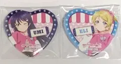 ラブライブ μ's 園田海未 缶バッジ ラバスト まとめ ラブライブ！スクールアイドルフェスティバル2 MIRACLE LIVE! 缶バッジ