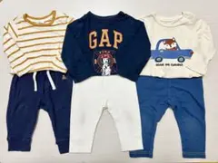 【GAP H&M ユニクロ】コーディネートセット 70㎝相当