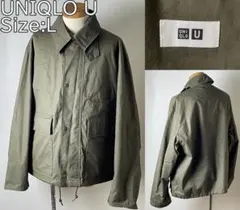 並品★定価6,990円★ユニクロ U ユーティリティ ショート ブルゾン L