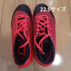 Puma フットサルシューズ オレンジ/ブラック