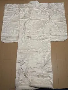 白無垢 打掛 鶴 扇面 花々 地紋入り 掛下 帯 3点セット - メルカリ