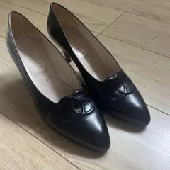CHANEL ココマーク パンプス ブラックのサムネイル