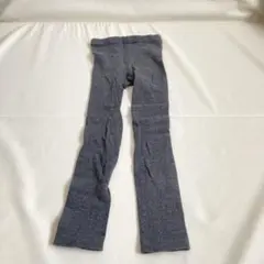 無印良品　グレー　十分丈レギンス パンツ　110〜120