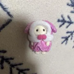 シルバニアファミリー 赤ちゃんカラフルウサギコスチューム ピンク