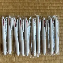 未開封の3色フリクションボールペン10本 社名あり