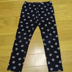 ネイビープーさんキッズレギンス 100cm~