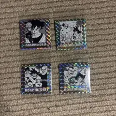 ドラゴンボール ホログラムステッカー 4枚セット