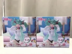 初音ミク　Desktop Cute フィギュア　～猫耳Tシャツver.～　2個