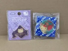 ハローキティ ピンバッジ ２個