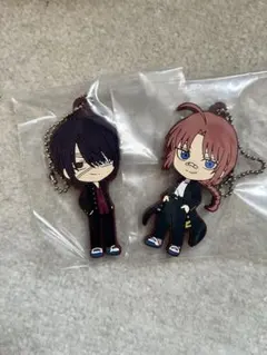 銀魂　ラバーチャーム　2個セット　神威　高杉晋助　一番くじ