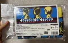 進撃の巨人　エレン　ミカサ　アルミン　フェイスタオル　綿100%