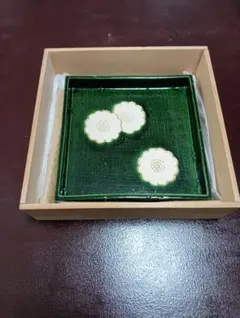井上治男 金彩 長方皿 銘々皿 共箱 - メルカリ