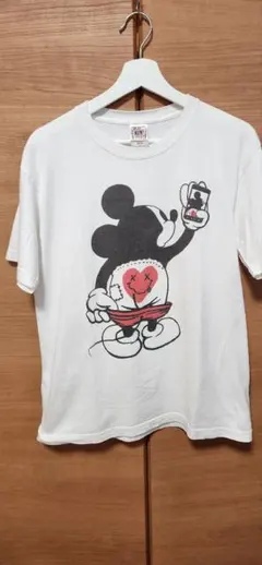 CROSS & STITCH ミッキーマウス Tシャツ Lサイズのサムネイル