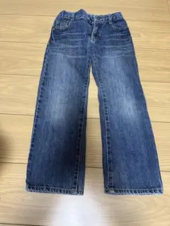 デニムブルー ストレートパンツ サイズ120