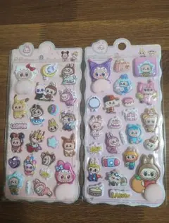 3Dシール 2シートセット