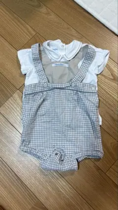 familiar ロンパース カバーオール ブラウスセット80cm