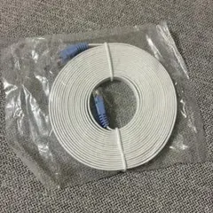 ホワイト LANケーブル RJ45コネクタ