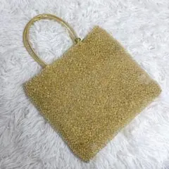美品　アンテプリマ　スタンダードスクエア ミディアム　シャンパンゴールド 極美品✨アンテプリマ スタンダードスクエア ミディアム シャンパン