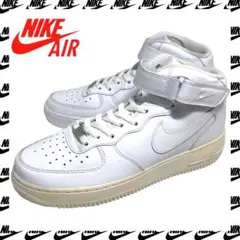 NIKE AIR FORCE 1 MID エアーフォース ワン ミッド 白 27