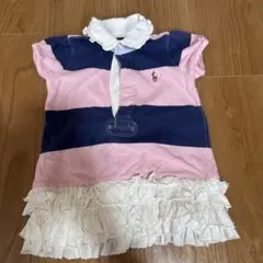 Ralph Lauren フリル付きポロシャツ 9M