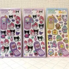 【正規品】平成はっぴーフォンステッカー マイメロ クロミ サンリオキャラクター