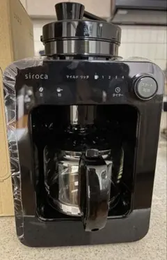 siroca 全自動コーヒーメーカー SC-A271 ブラック