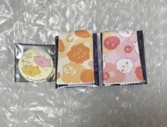 ちいかわ もぐもぐ本舗 川越店限定ノベルティ 缶バッジ マルチクロス