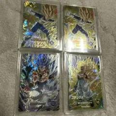 ドラゴンボール　スーパーダイバーズ ゴジータSEC/GDR 4種
