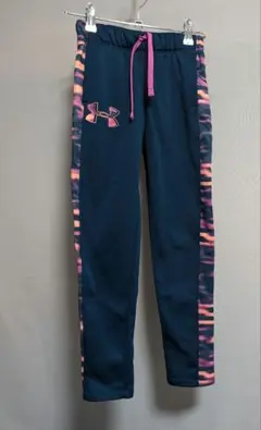 大特価 美品 アンダーアーマー 130 裏起毛 スウェットパンツ 長ズボン