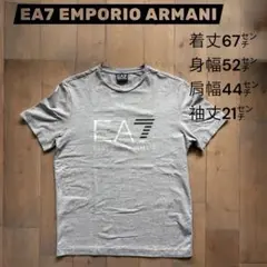 EA7 EMPORIO ARMANI Tシャツ グレー ロゴ 半袖 アルマーニのサムネイル