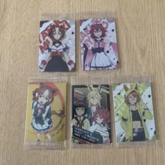 ウマ娘 シンデレラグレイ シングレ ツインウエハース カード 5枚 セット