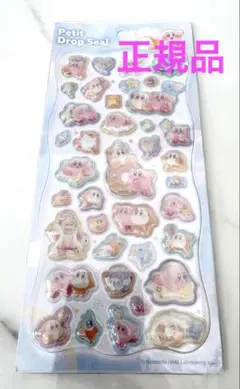 カービィ　with　フレンズ プチドロップシール 正規品　カミオジャパン