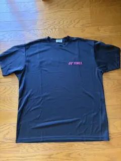 YONEX 黒 シャツ ロゴ入り