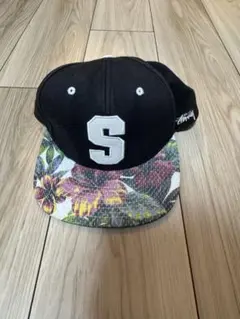 Stussy 花柄 ベースボールキャップ