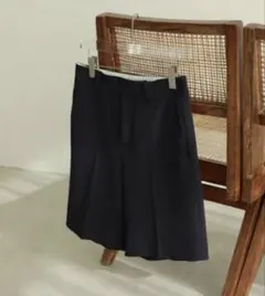 TODAYFUL Twil Half Pants ブラック 36のサムネイル