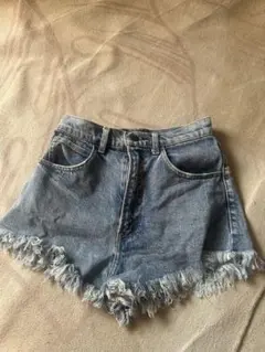 moussy フリンジデニム ショーパン サイズ1