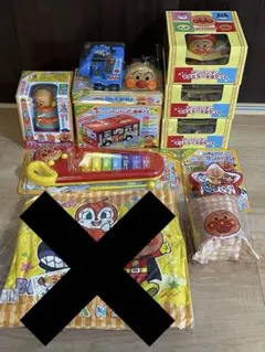 【新品・未開封】アンパンマン おもちゃ 日用品 まとめ売り 10点セット